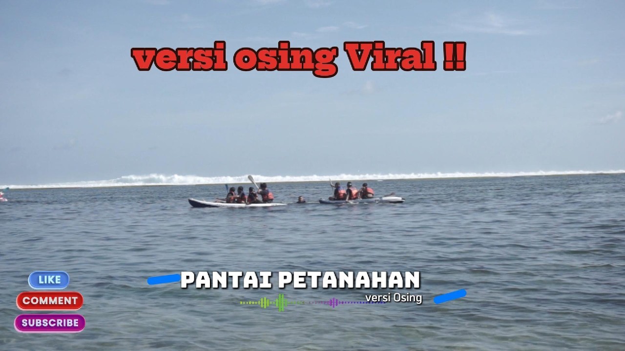 Pantai Petanahan Versi Osing Banyuwangi 🌴 Lagu Pantai Paling Adem & Menyentuh Hati