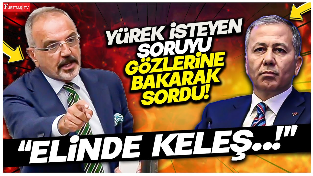 Sırrı Sakık’tan Bakan Ali Yerlikaya’ya 'Yürek Yemiş’ Dedirten Soru: “Elinde Keleş mi Var!