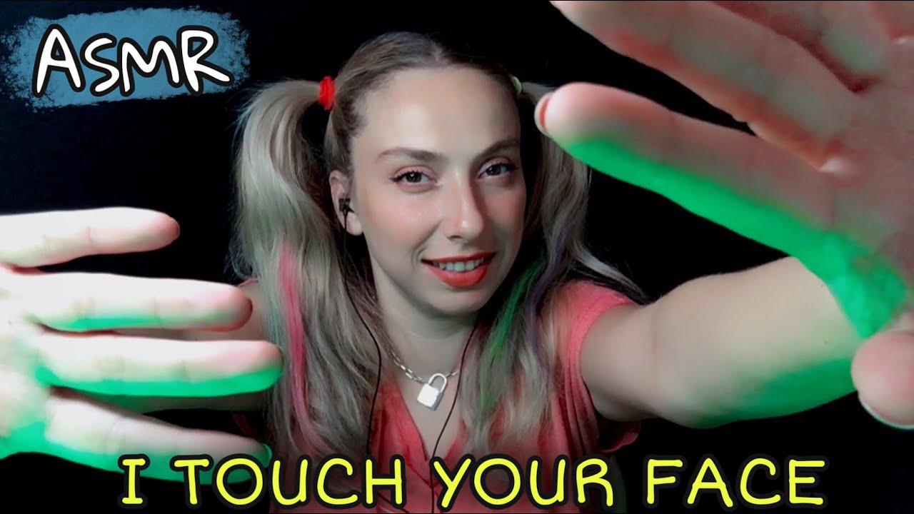 TÜRKÇE ASMR | YÜZÜNE DOKUNUYORUM | EL SESLERİ & GERÇEK OLUMLAMALAR | SENİ SEVİYORUM ❤️
