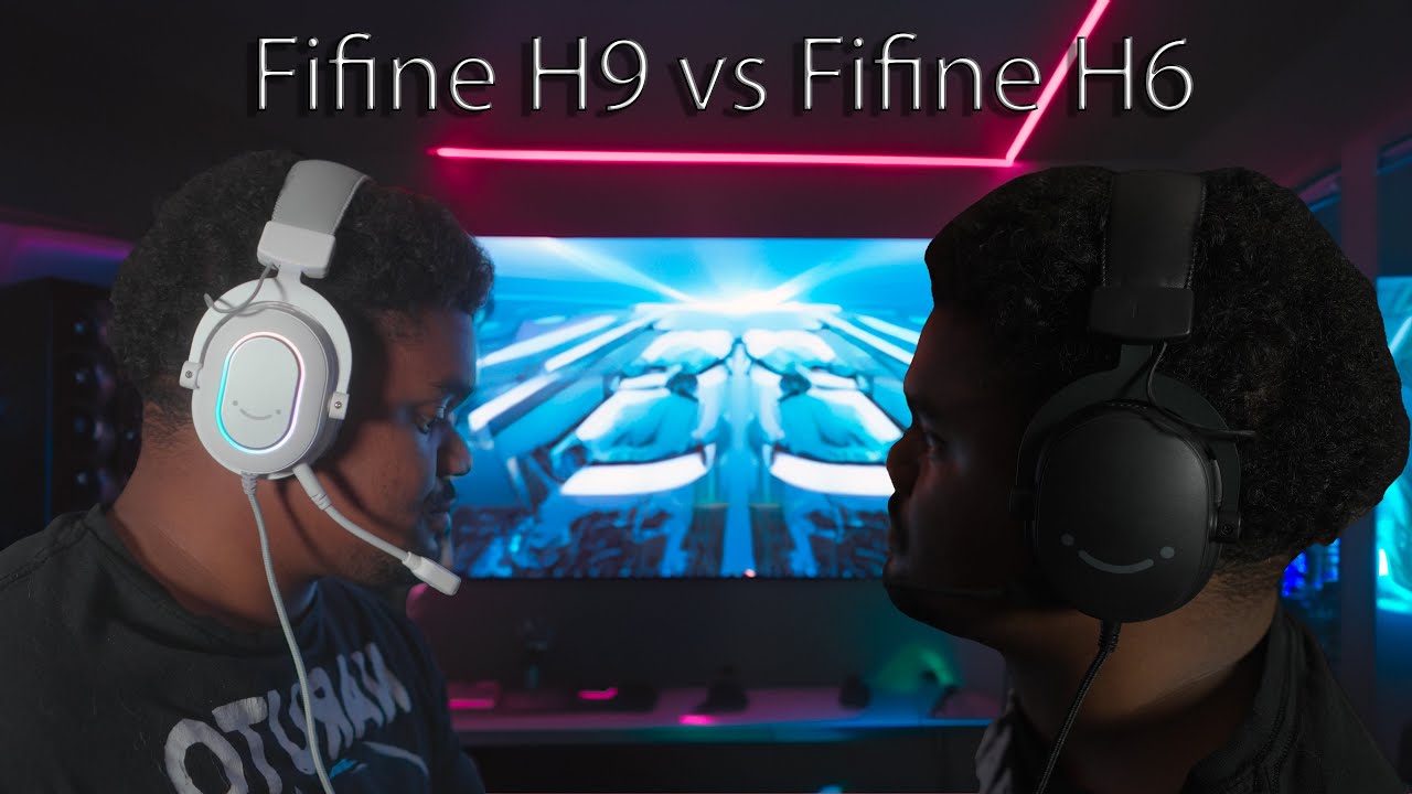 Бюджетные игровые наушники: Fifine H9 против Fifine H6
