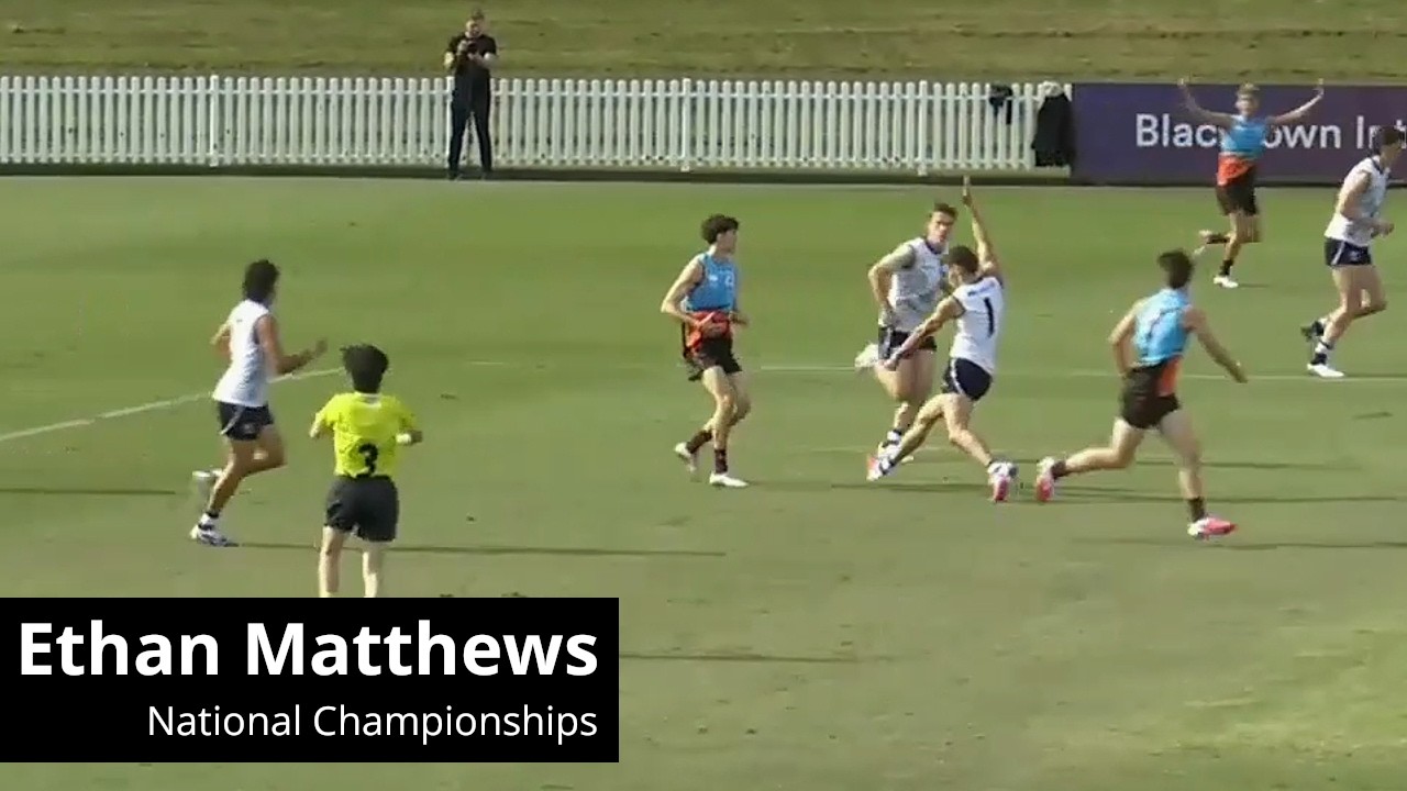 Ethan Matthews - BOG Performance - National Championships - Allies vs Vic Country