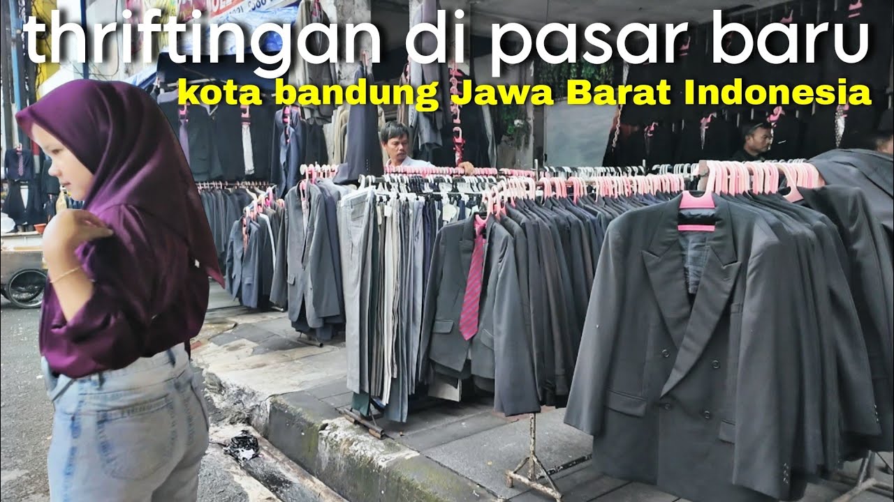 EXPLORE PASAR BARU KOTA BANDUNG JAWA BARAT INDONESIA | walk tour in market at Indonesia🇮🇩