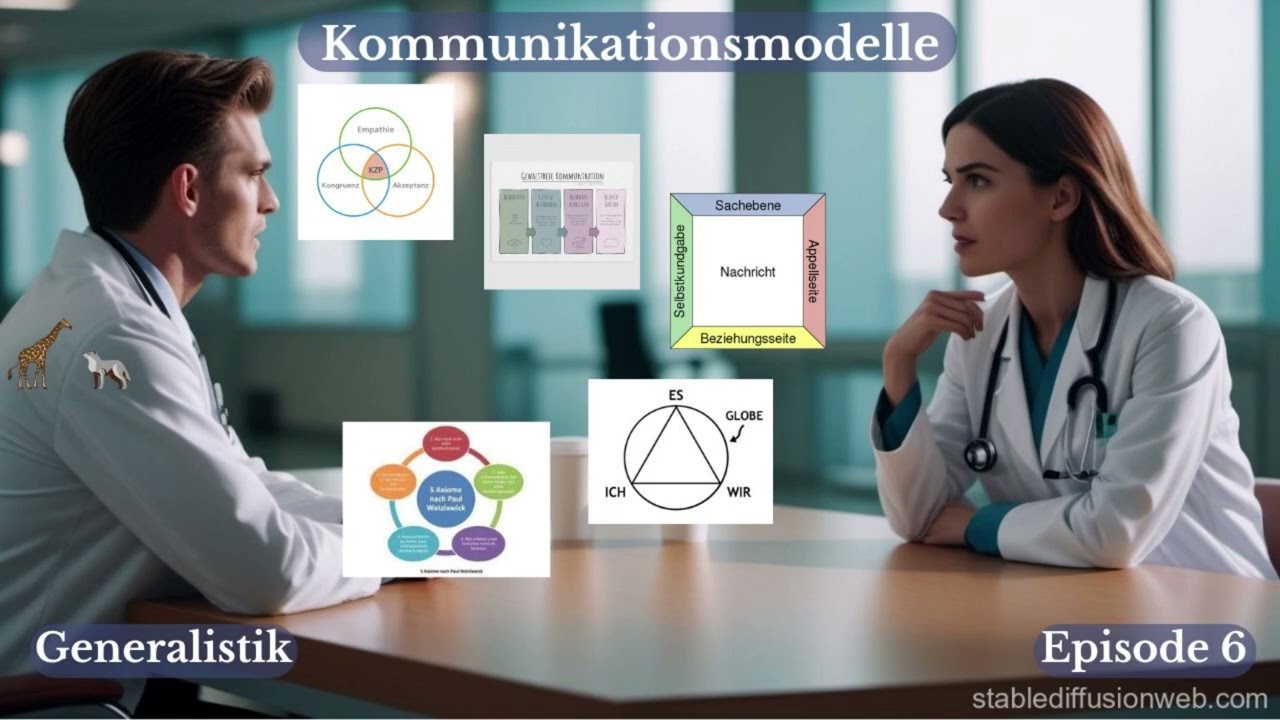 Kommunikationsmodelle, Generalistik Pflege Podcast Episode 6