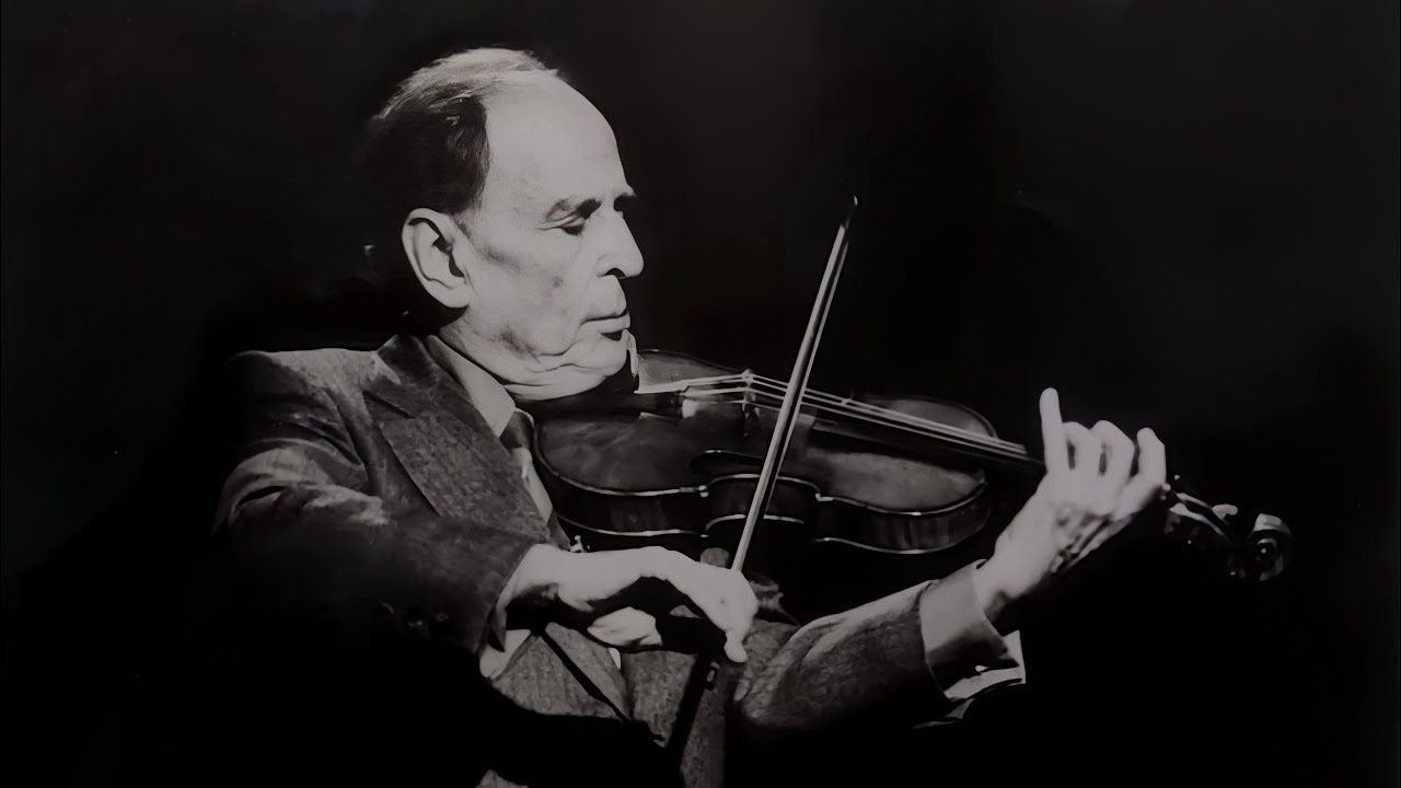 Joseph Fuchs plays Pyotr Ilyich Tchaikovsky: Autumn Song. Andante doloroso e molto cantabile.