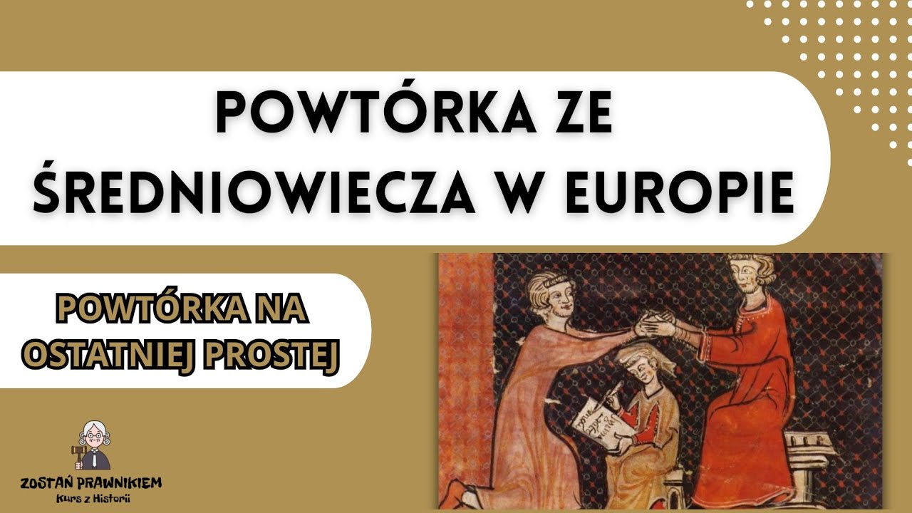 Szybka powt&oacute;rka do matury z historii Średniowiecze na świecie #matura #historia #powt&oacute;rka