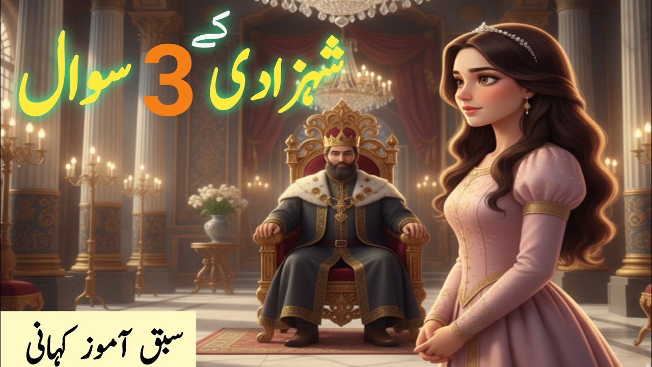 Shehzadi Ke Teen Sawal | Urdu Kahani | Moral Stories in Urdu