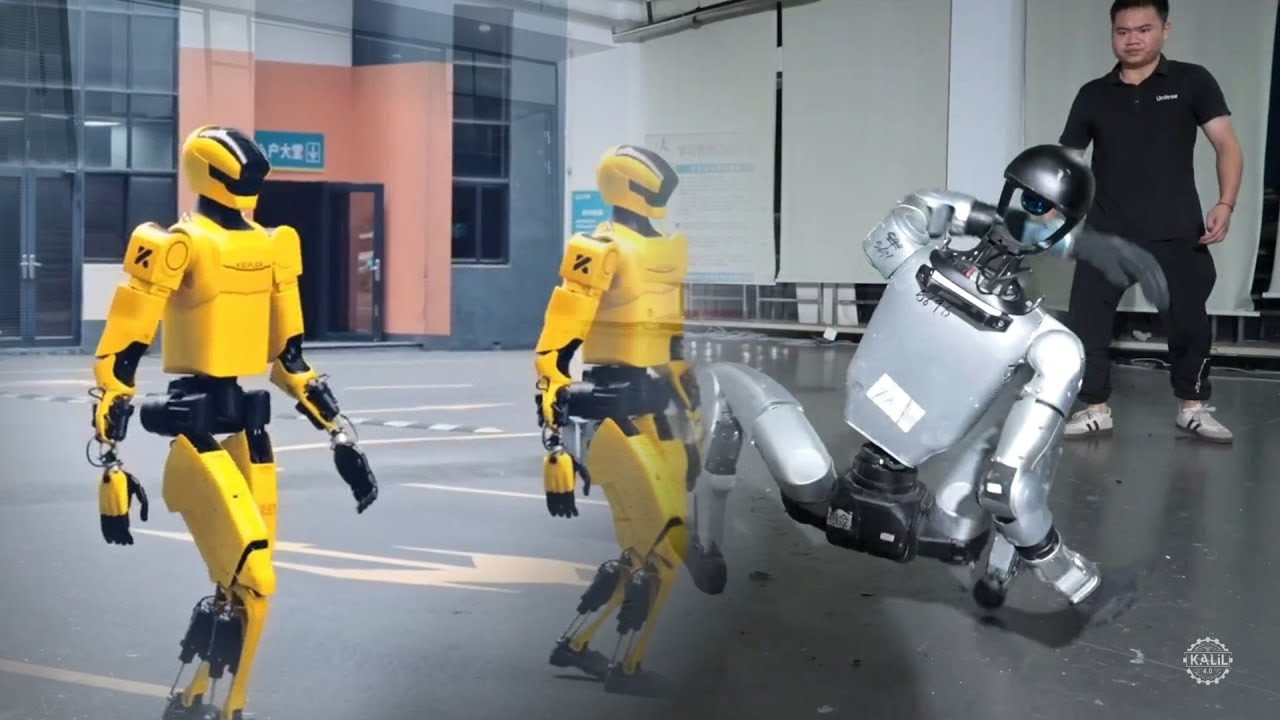 Китайский гуманоид шокирует Илона Маска! Tesla Optimus сталкивается с серьёзной конкуренцией