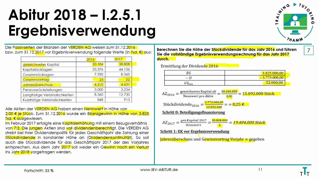 7. 2 - IBV Abitur 2018 - Ergebnisverwendung (IBV FOS/BOS Bayern)