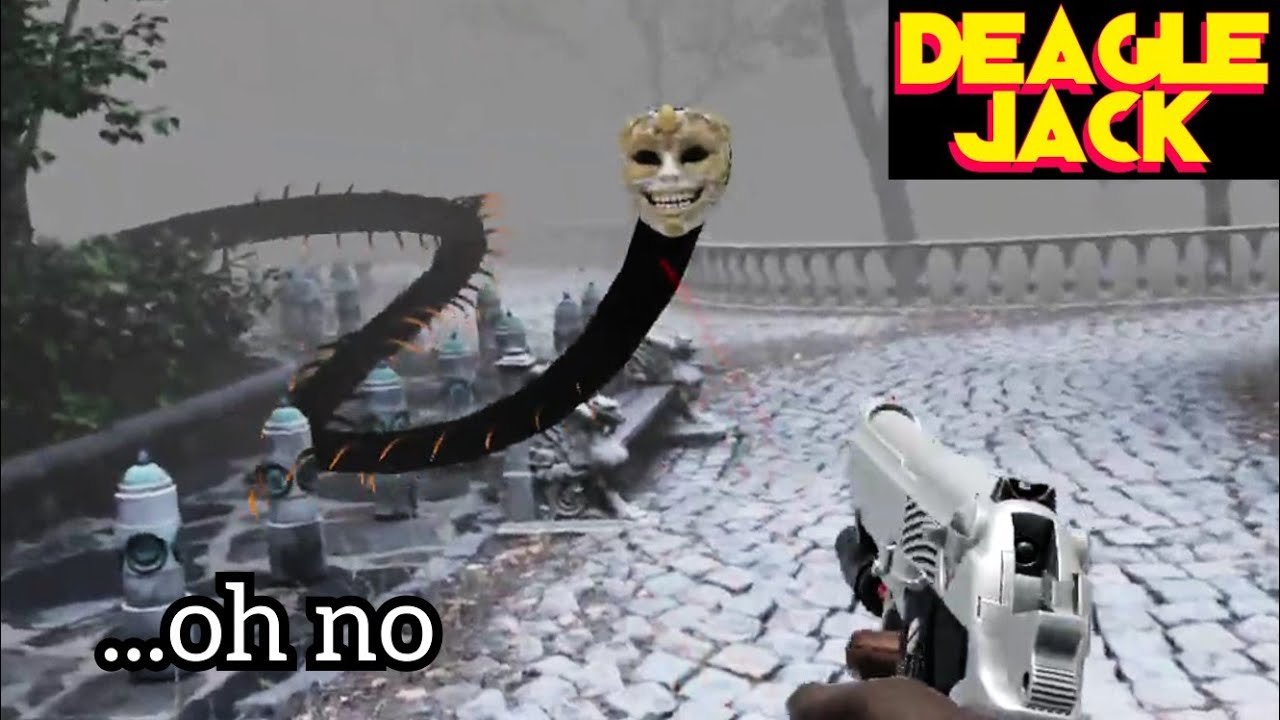 DEAGLE JACK is a super creepy VR shooter you HAVE to play!