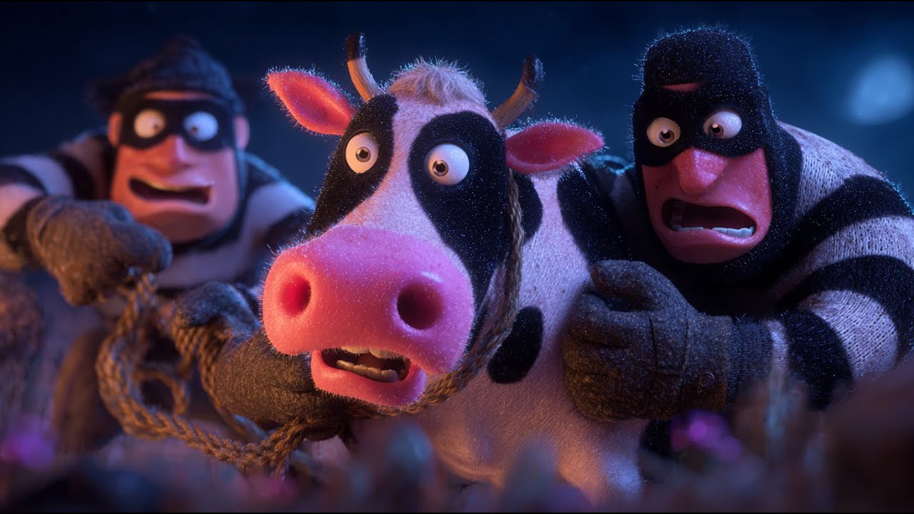 Thief in Old MacDonald’s Farm 😱 | The old man got lucky! | Police Save the Farm 🚓