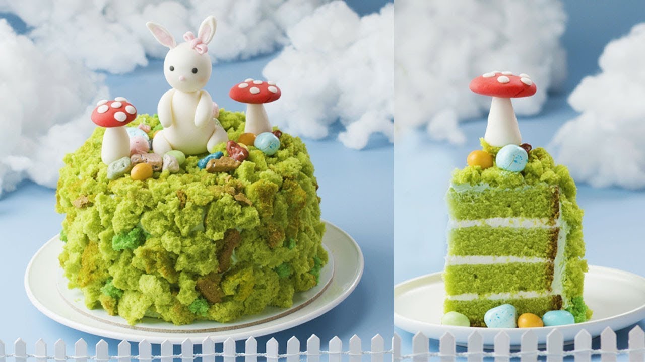 Collection of professional easter cake decoration patterns