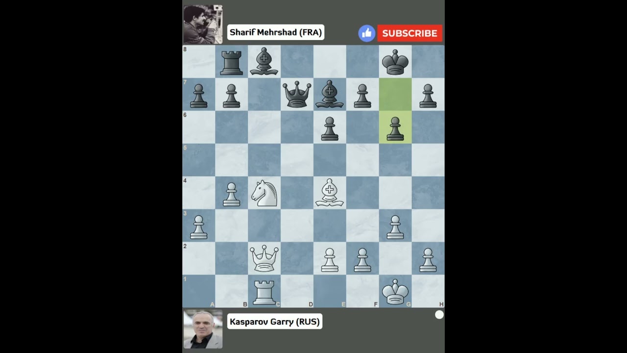 Kasparov Tears Through Opponent in Brilliant Attack! | Evry 1989