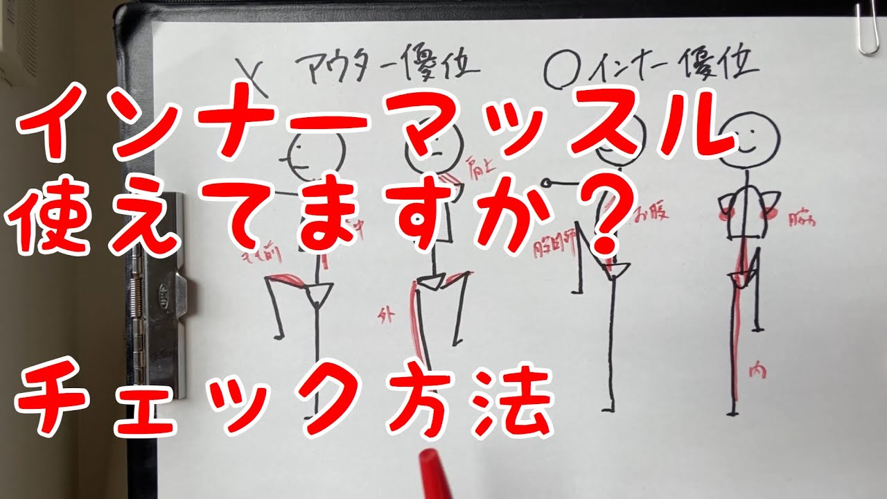 自分でインナーをチェックする方法