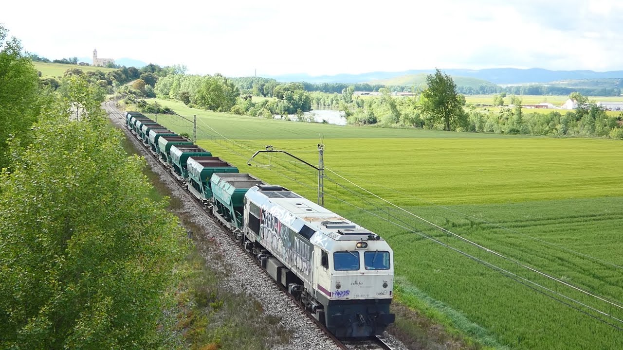 Trenes en Ircio(Burgos)Mayo 2025