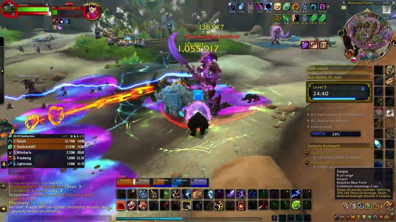 World of Warcraft - Eco Dome Al'dani Mythic +5 TWW Season 3