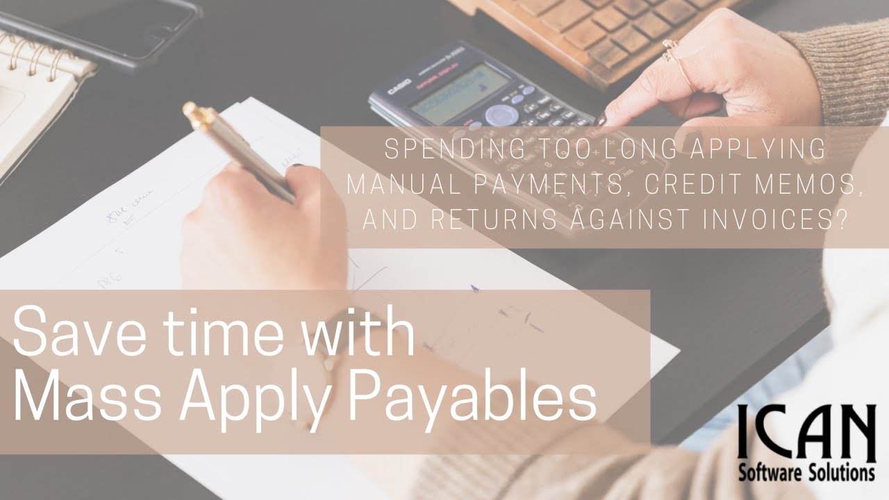 Mass Apply Payables for Dynamics GP