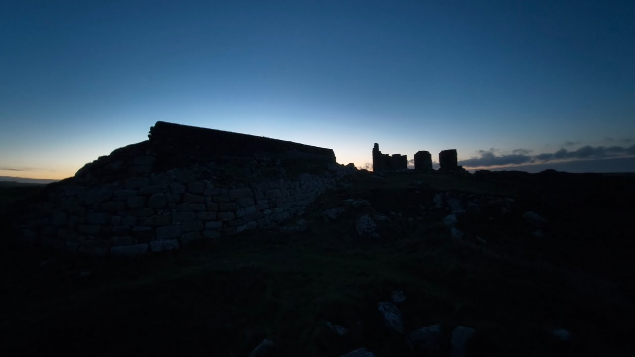 Remains of Historic Cliff Side Rifle Range 