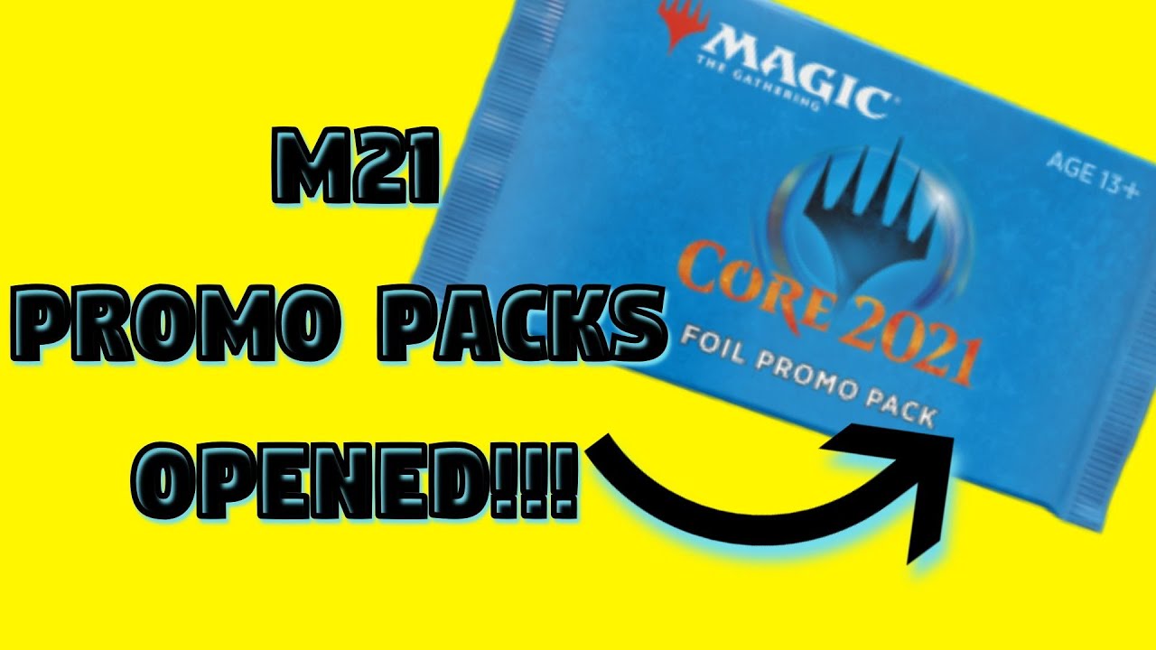 CORE SET 2021 PROMO PACKS OPENED!!!!
