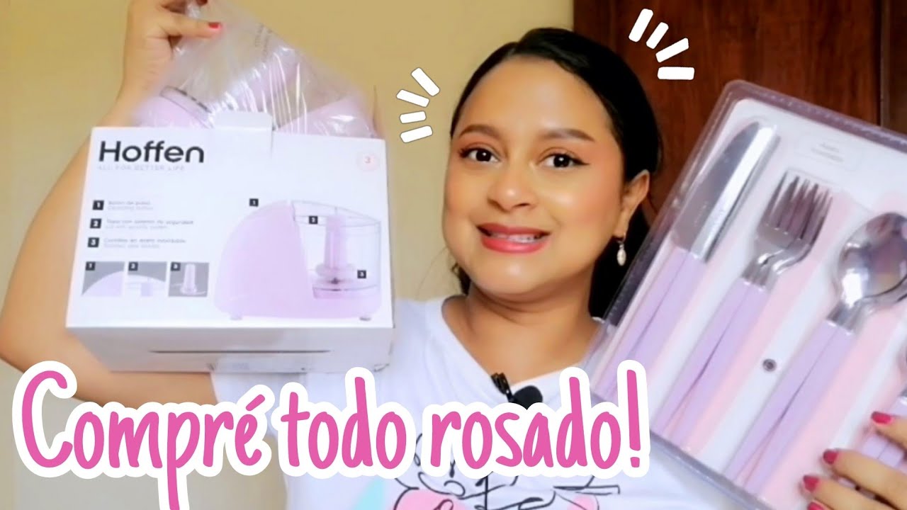 COMPRAS PARA MI COCINA DE COLOR ROSADO!
