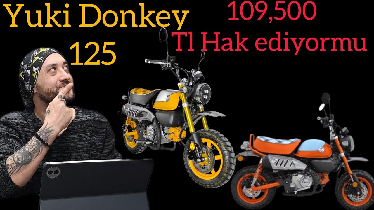 Yuki donkey 125 inceleme.Honda monkey çakması.109.500 tl 😧