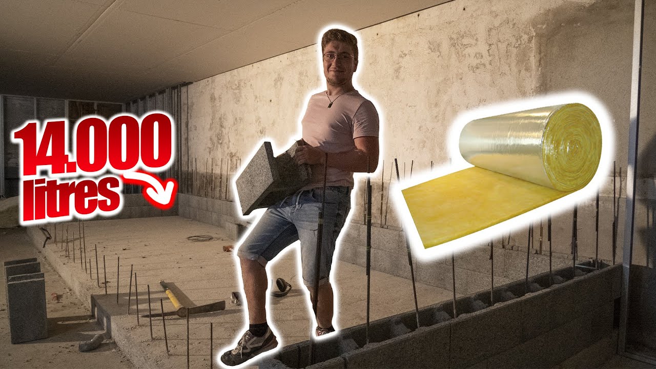 L'AQUARIUM DE 14000 Litres AVANCE ! et l'isolation de la fishroom