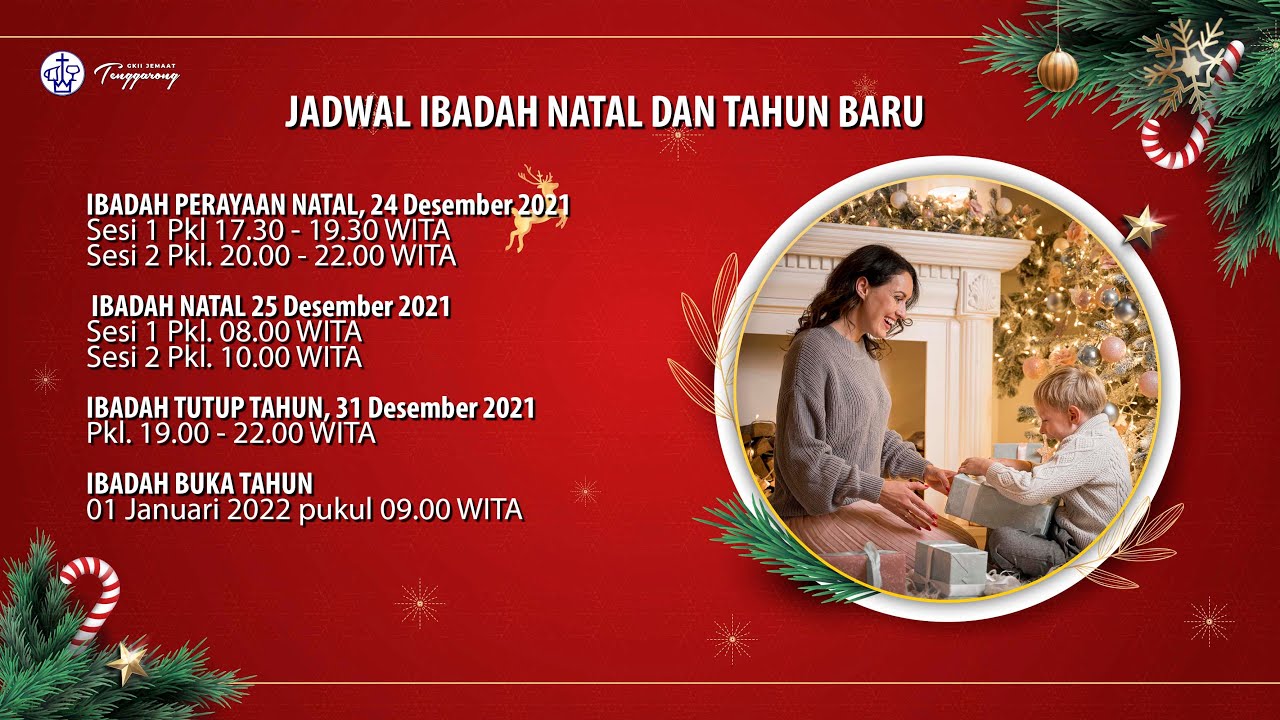 IBADAH PERAYAAN NATAL GKII TENGGARONG -24 DESEMBER 2021