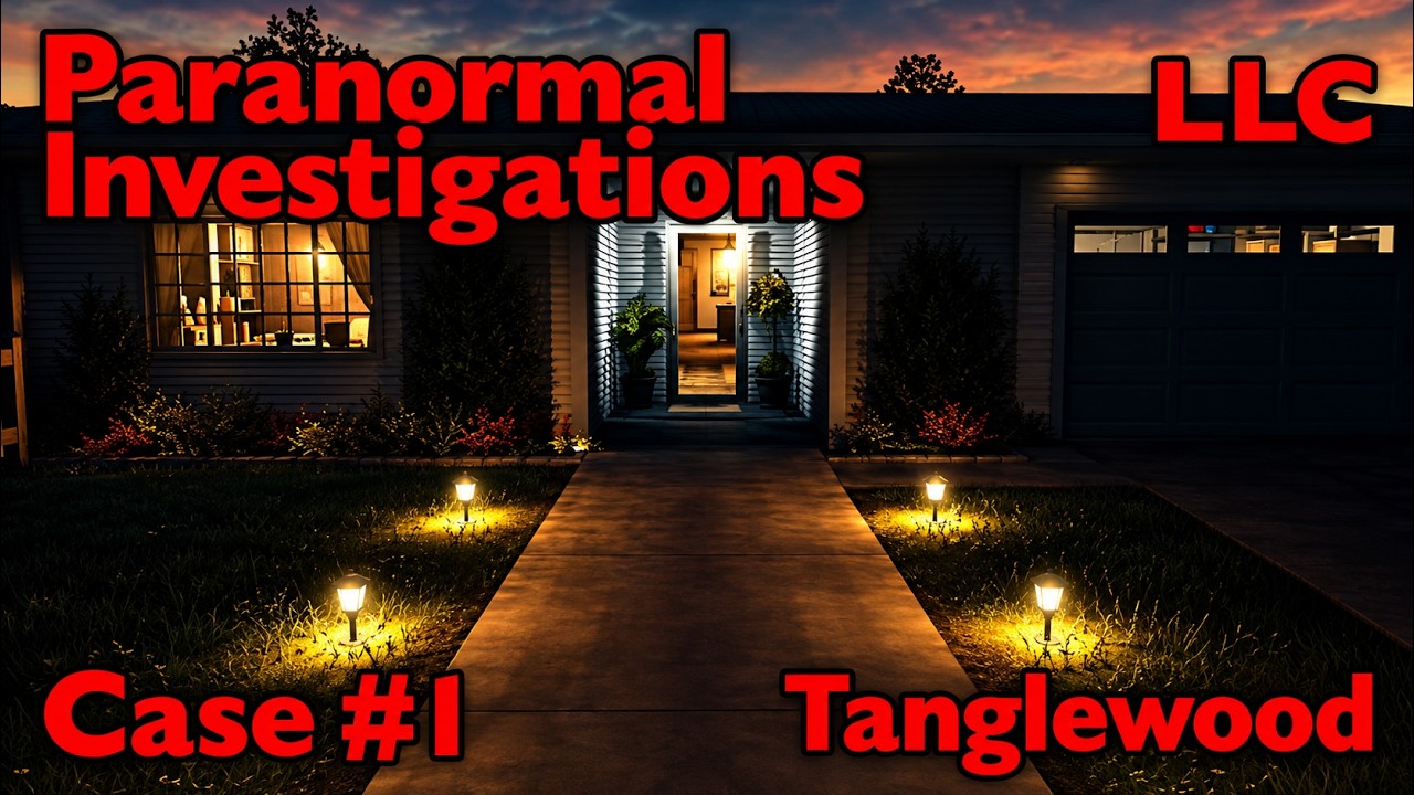 Paranormal Investigations, LLC. Case 001: Tanglewood Drive
