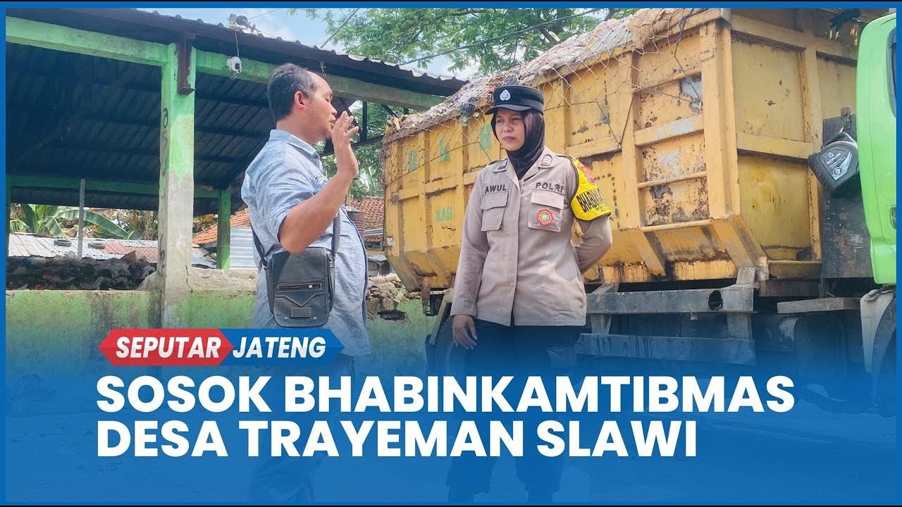 Brigpol Ayu Wulandari Satu-satunya Bhabinkamtibmas Wanita di Polres Tegal