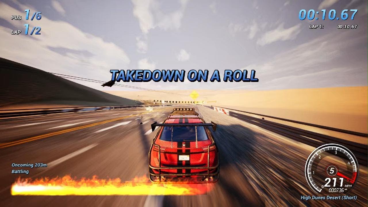 Dangerous Driving PS5 Footage Test
