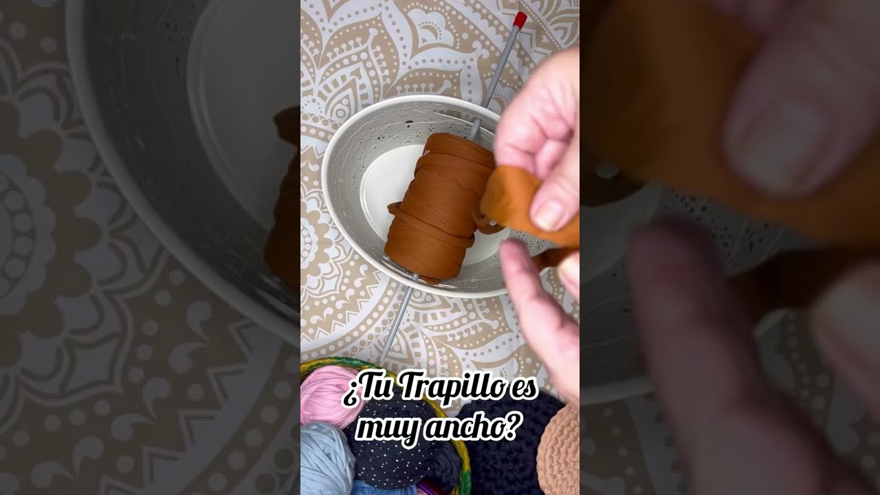 &iquest;Tu trapillo es muy ANCHO? Un m&eacute;todo f&aacute;cil para lograr recuperarlo!!! TRUCOS CROCHET