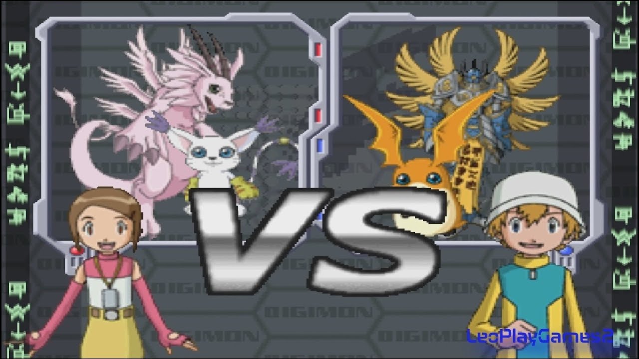 Digimon Rumble Arena Fight #3 Tailmon Vs Patamon [PS1] 【Full HD】