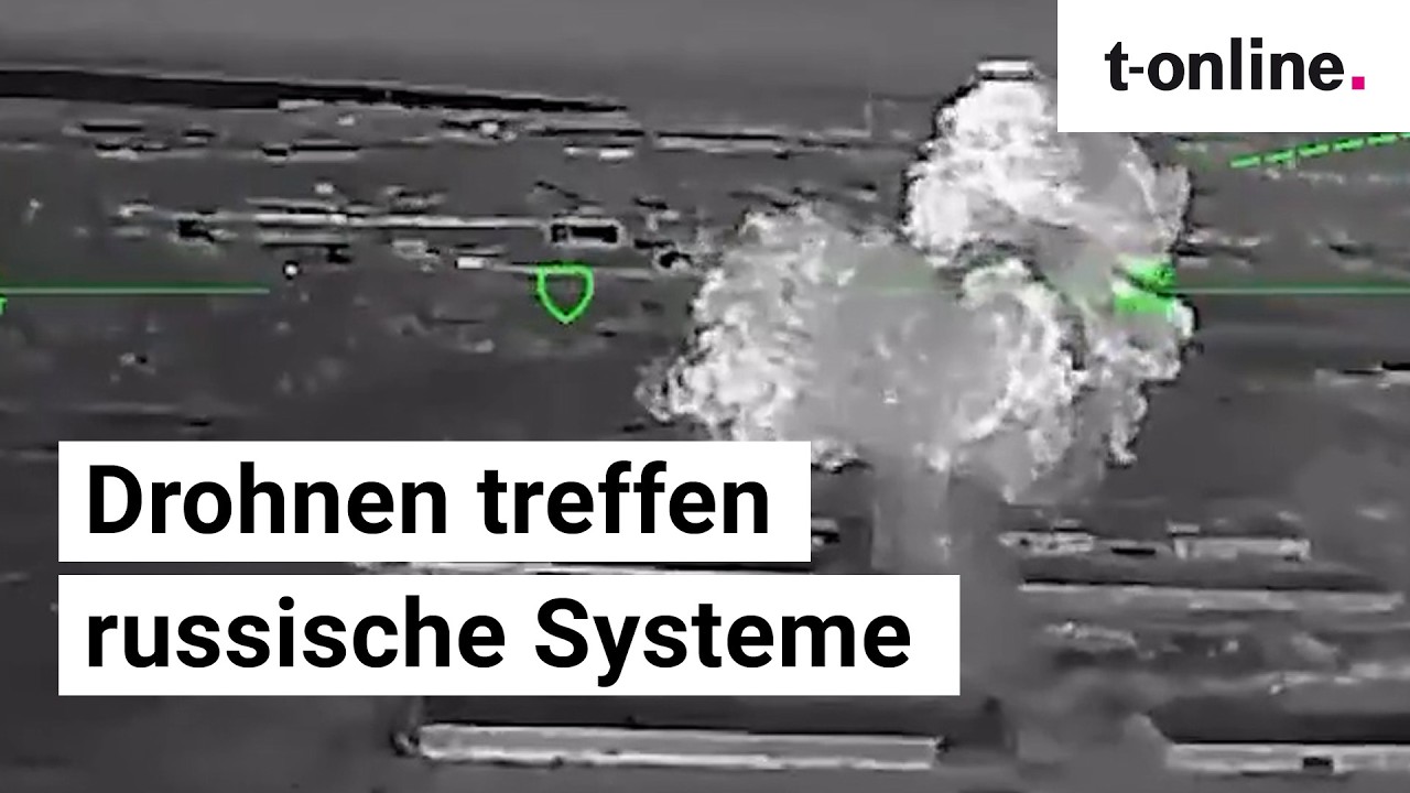 Ukraine-Krieg: Drohnen treffen auf der Krim russische Systeme