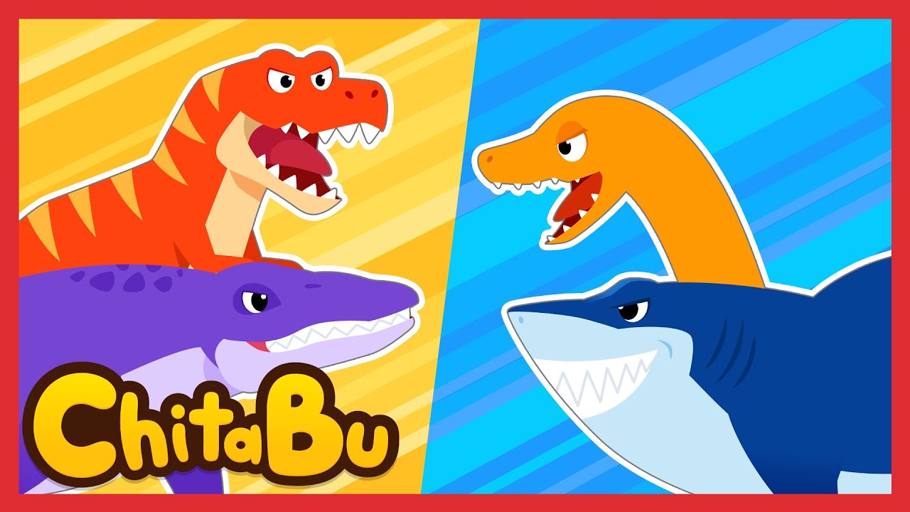 Dinosaurier, Fahrzeuge und Tiere 🦕🚚🦁| Liedermix | Beliebte Kinderlieder | #Chitabu