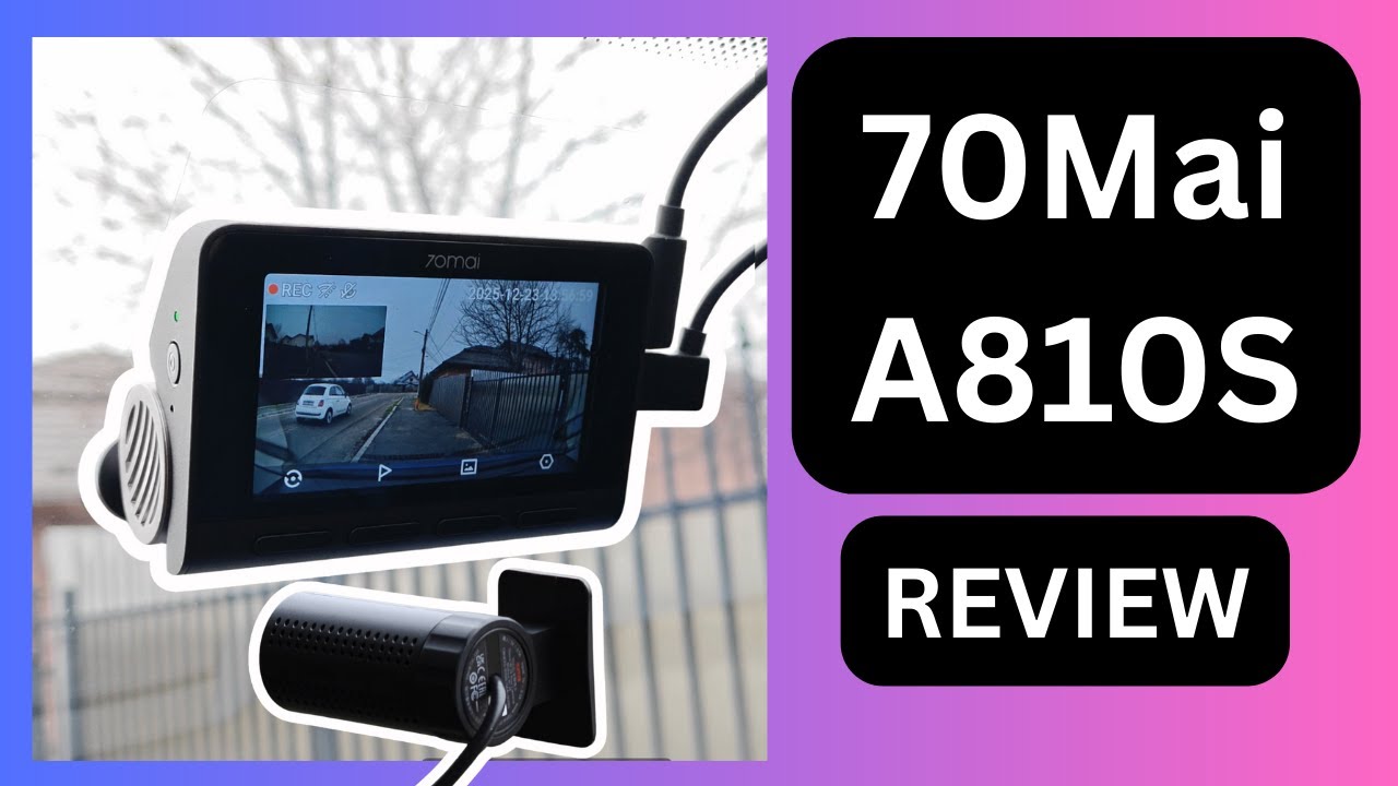 Dashcam dual 70mai A810S - review || GADGET.RO