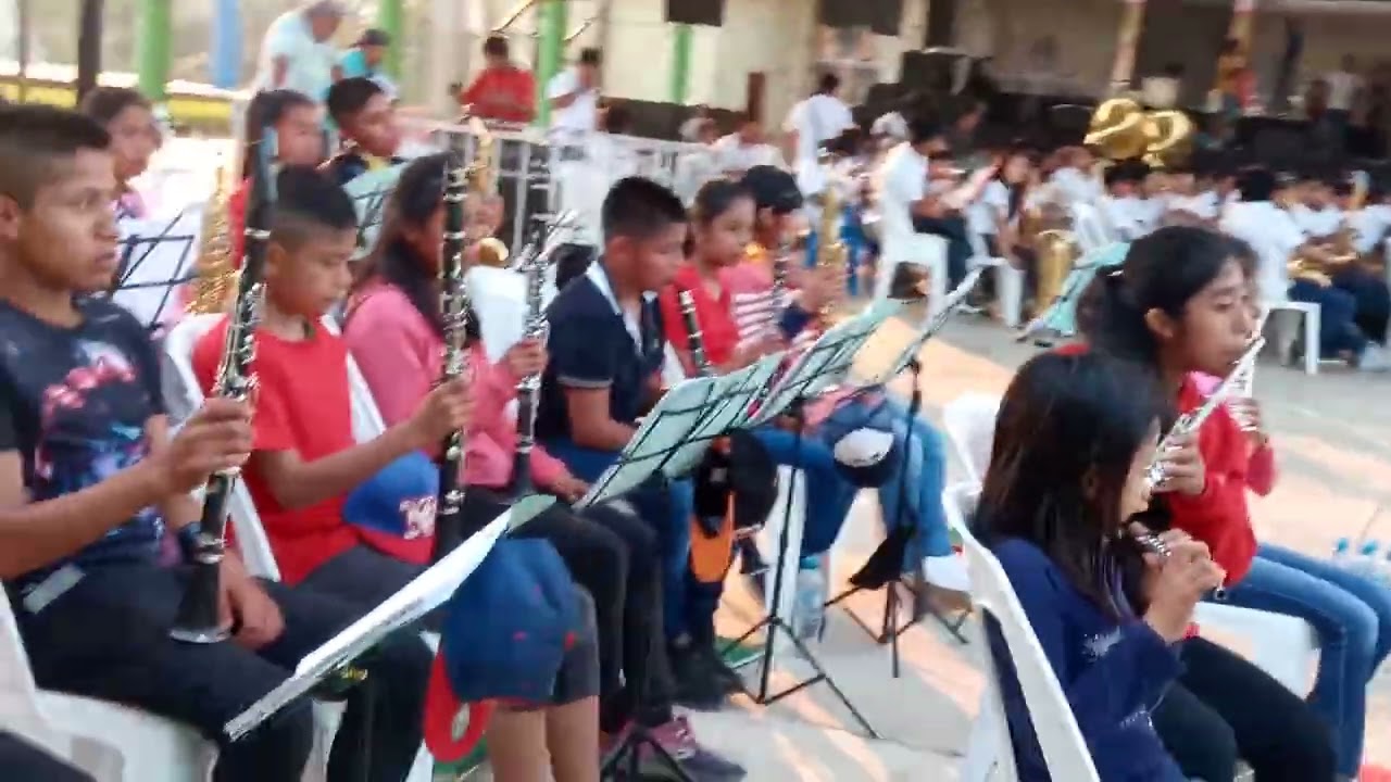 Banda filarmónica de Zacatepec mixe infantil 2020