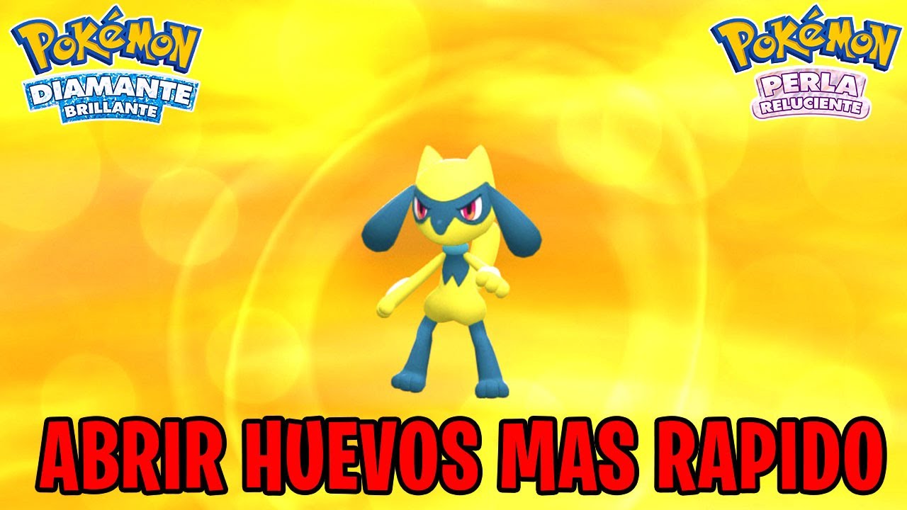 NUEVO *TRUCO* para ABRIR HUEVOS MAS RAPIDO en POKEMON DIAMANTE BRILLANTE PERLA RELUCIENTE