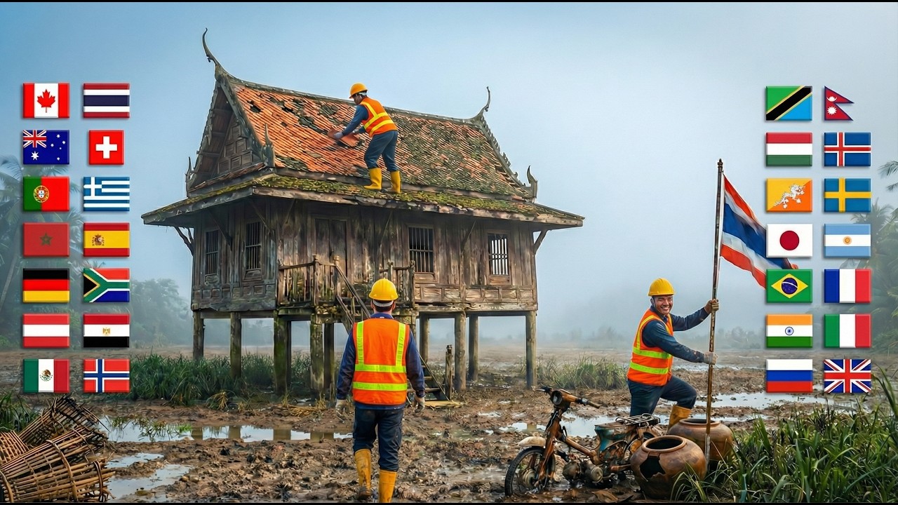 Restoring Abandoned Village Houses Around the World 🏘️🌍 | Satisfying Transformation – Part 2