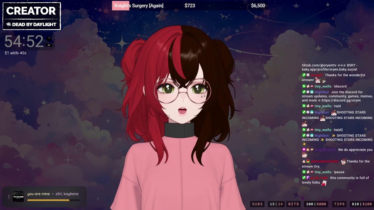 「 ✦ oryen ✦ 」[Day 8] vvvvvtube !tipathon 2.0 !knightupdate #dbdcreator  ♡ - Live Stream