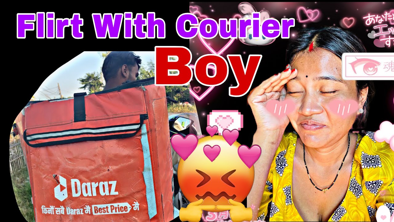 K Saaro Flirt Garna Sakko Hau Courier Wala Le 🙈🤷‍♀️// Yeti Sasto Maa Watch ( Ghadi )😳//@LaxDip123 