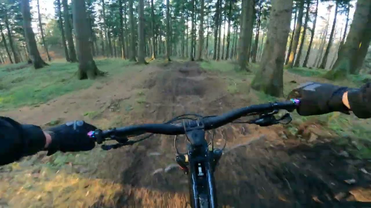Deister Ü-30 Trail - Canyon Spectral ON:fly - Neues Bike testen im Matsch
