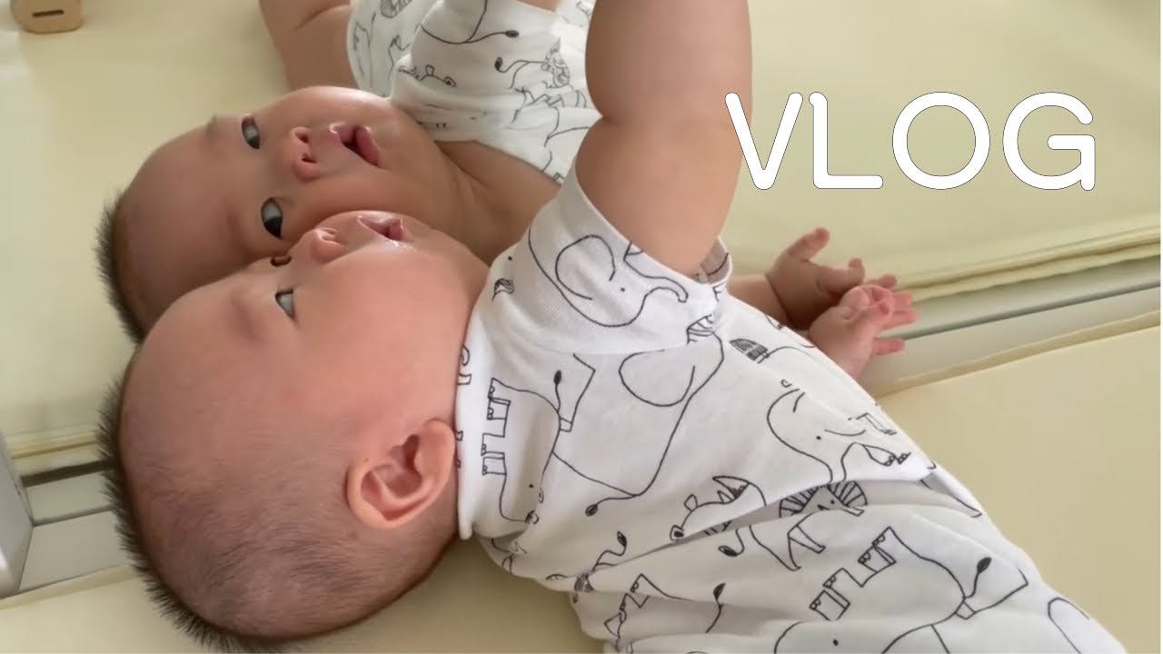 [VLOG] 헤이주드 브이로그 | 4개월 아기 율둥이의 귀여운 일상☀️