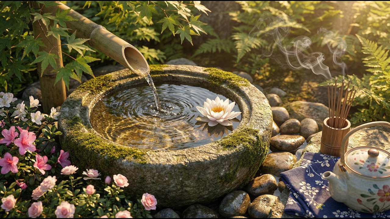 Relaxing Music with Water Sounds • Deep Healing & Stress Relief  • Goodbye Insomnia.
