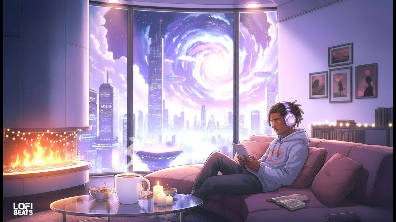Fireplace Reflections | Lofi Hip Hop x R&B x Trap Chill Beats for Focus & Memory
