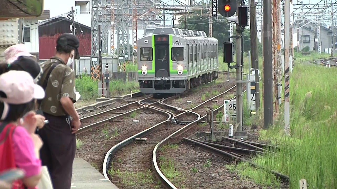 養老線・揖斐線同時刻発車並走/養老鉄道