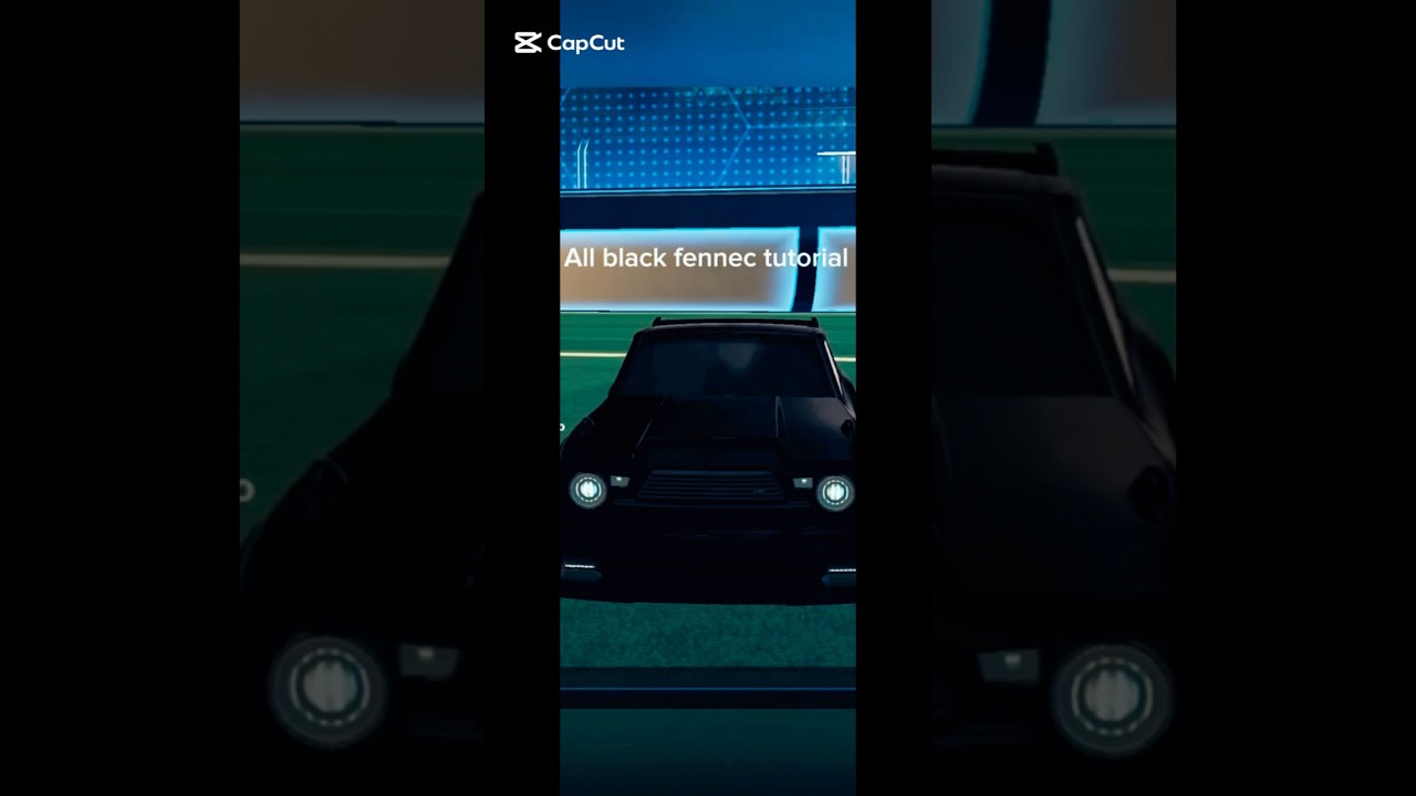 All black fennec tutorial🖤 #rocketleague #rl #czech #rlchamp #black #fennec #tutorial #gaming #gg