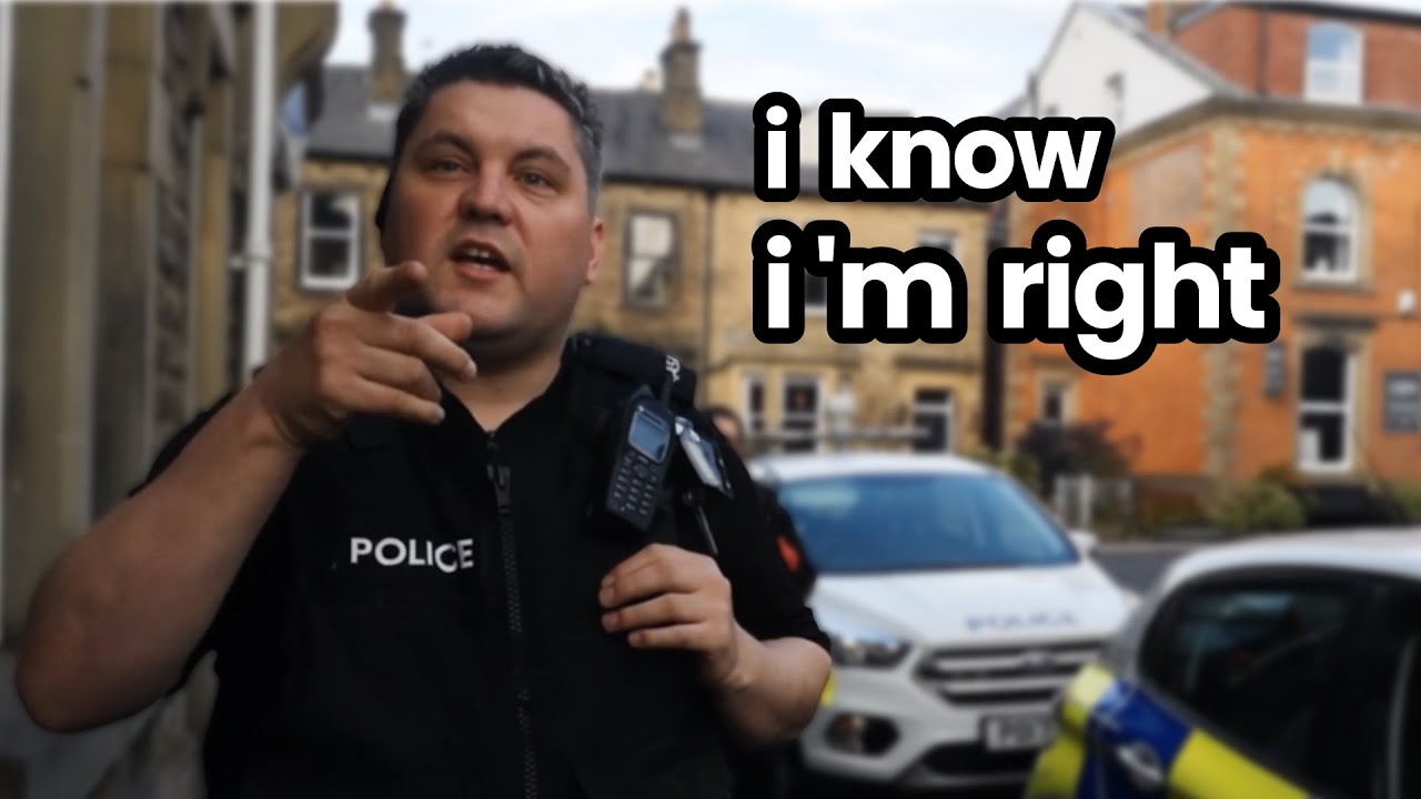 Watch UK Cops Take Stupidity To A Whole Other Level