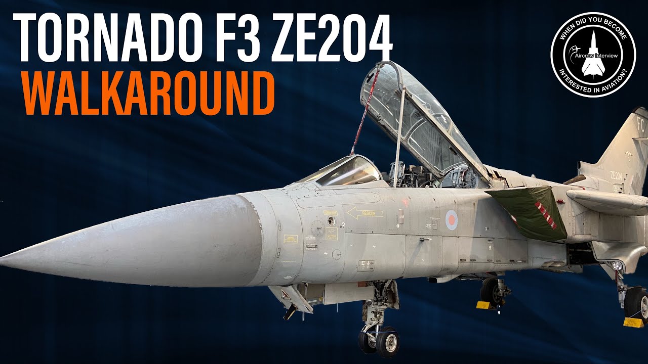 Tornado F3 ZE204 | Walkaround