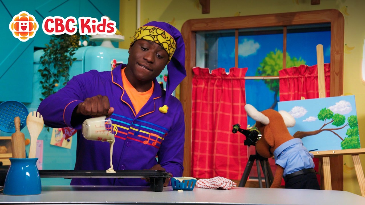 Painting, Playing, Slam Dunks and Singing About Trying Again! | CBC Kids