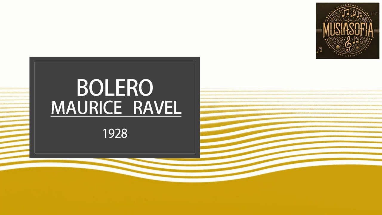 Bolero de Ravel 1a parte Sofia de la Música