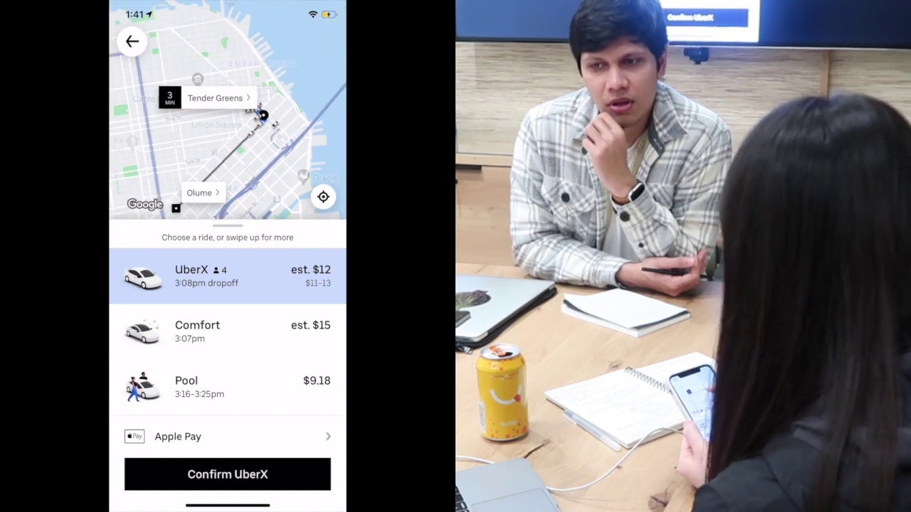 Критика приложения Uber (UX/дизайн продукта) для пробного собеседования